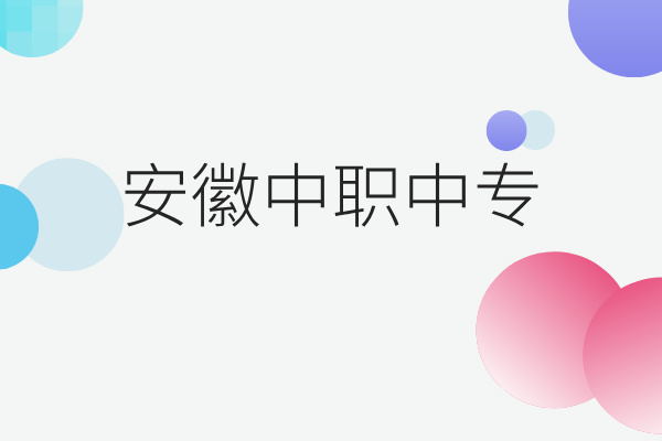 安徽中職中專